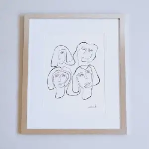  Colección Caras - Cuadros